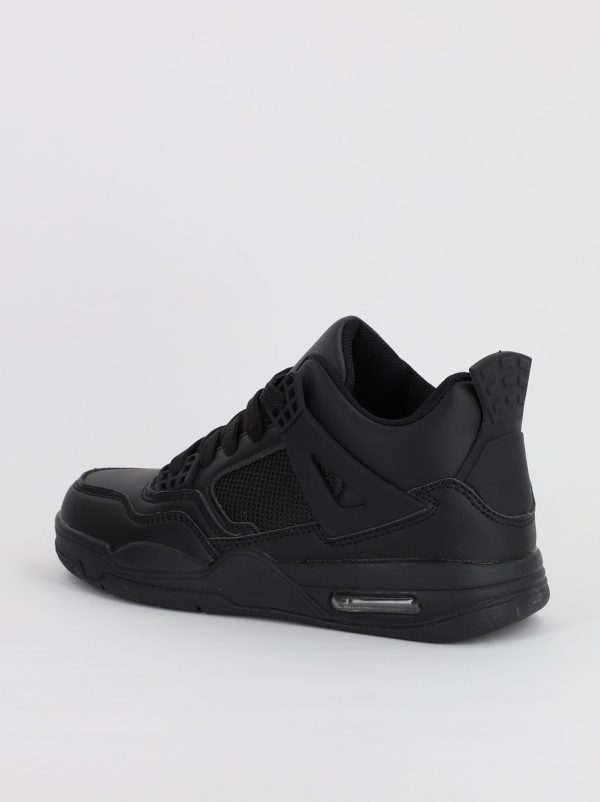 Pantofi sport dama cu elemente total negru (BS223EV2307108) 124