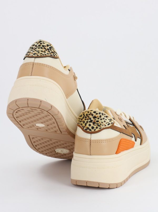 Pantofi sport dama cu talpa groasa kaki (BS306A2307178) 119