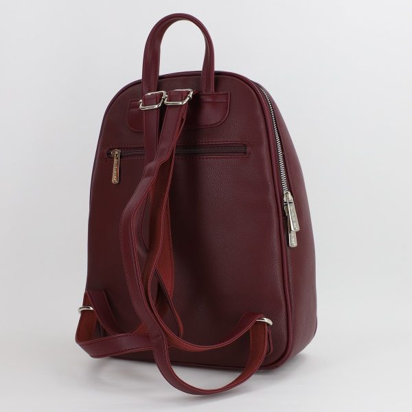 Rucsac Dama Piele Ecologică Visiniu David Jones (BS6597CM2307153) 120