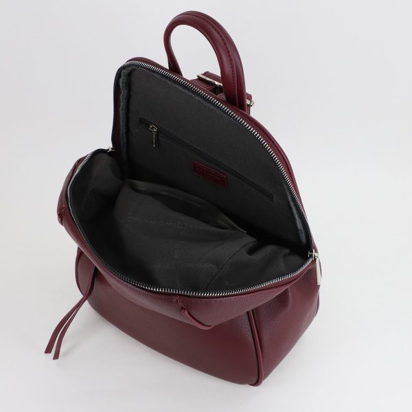 Rucsac Dama Piele Ecologică Visiniu David Jones (BS6597CM2307153) 121