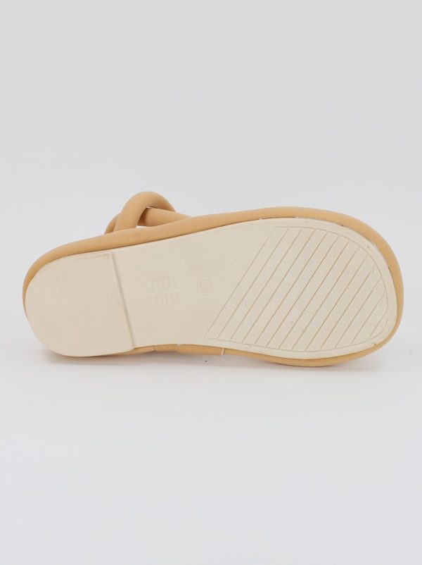 Sandale Dama cu banda cristale Bej (BS322SN2306666) 121