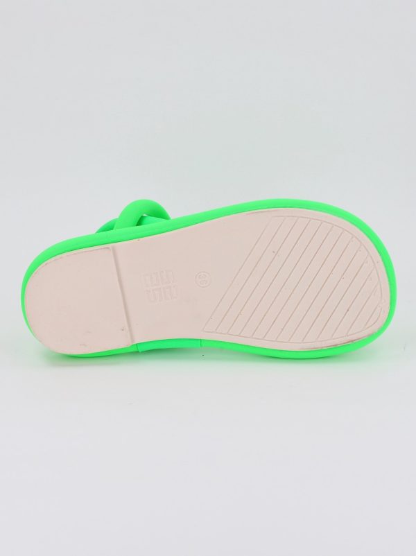 Sandale Dama cu banda cristale Verde (BS322SN2306665) 122