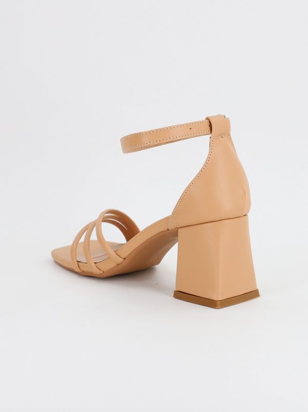 Sandale Dama cu Toc Gros Nud BS1050SN2307001 120