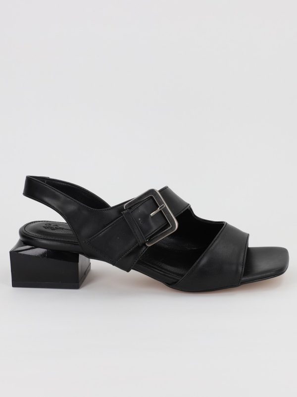 Sandale Dama cu Toc jos Negru Mat BS350SN2306610 119