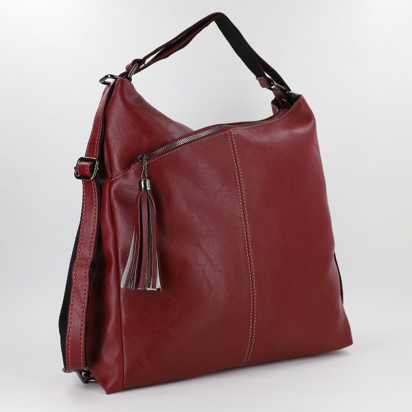 Set Geanta cu Portofel Shopper Tip Rucsac Visiniu (BS373SH2306709) 119