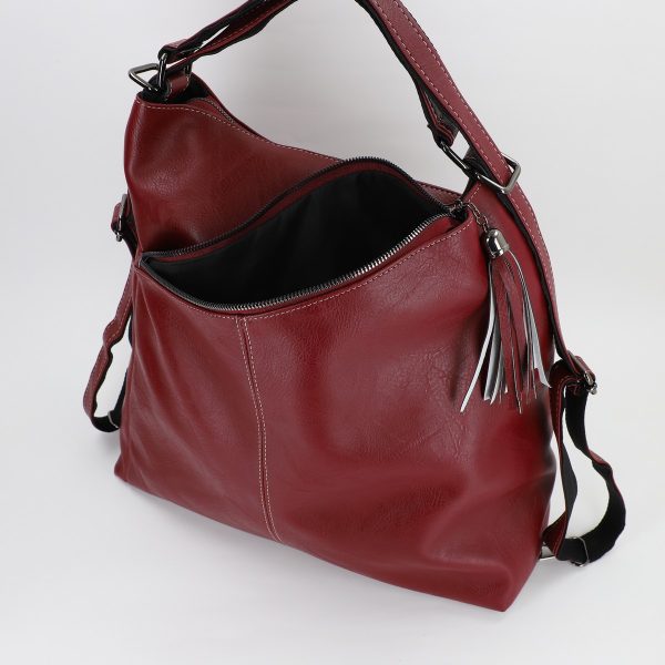 Set Geanta cu Portofel Shopper Tip Rucsac Visiniu (BS373SH2306709) 120