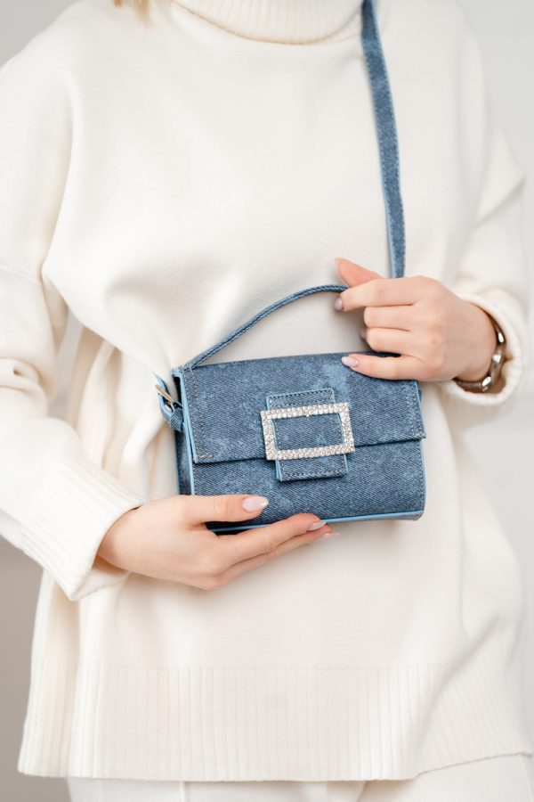 Poseta dama de umar denim albastru - BS6791G2308216 119
