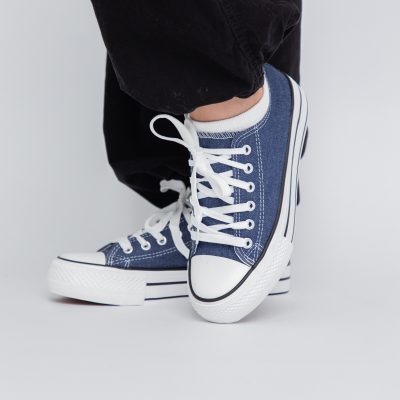 Pantofi sport pentru femei model teniși culoare albastru BS307A2307150