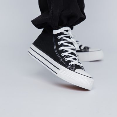 Pantofi Sport Dama Tip Teniși înalți Alb BS308A2307153