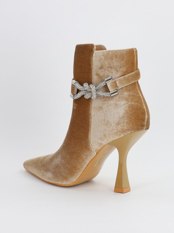 Botine dama cu toc dama Bej (BS2827L2307186) 124
