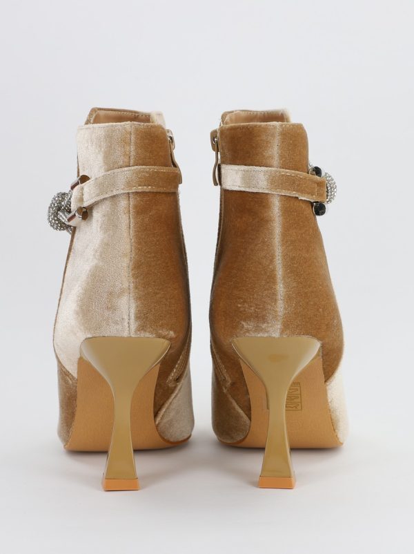 Botine dama cu toc dama Bej (BS2827L2307186) 120
