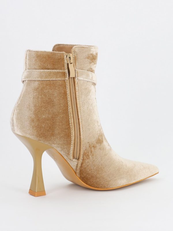 Botine dama cu toc dama Bej (BS2827L2307186) 121