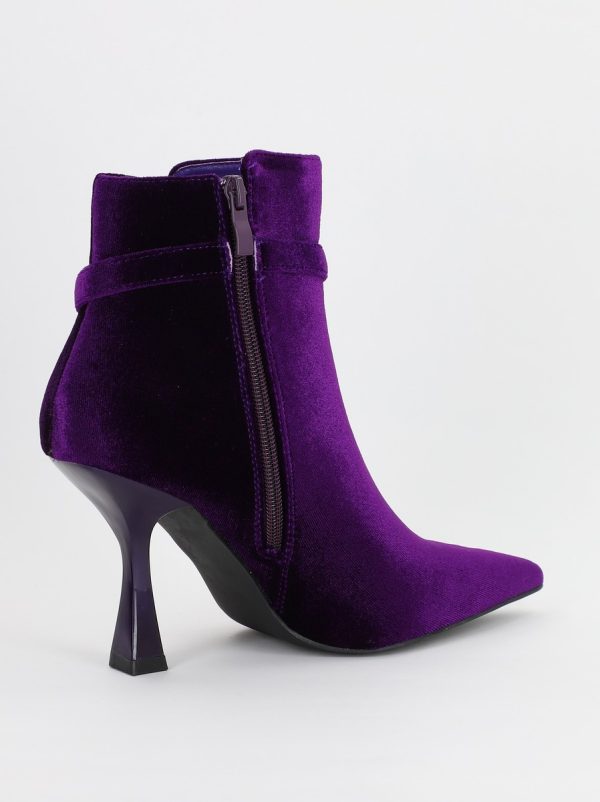 Botine dama cu toc dama Mov (BS2827L2307185) 121