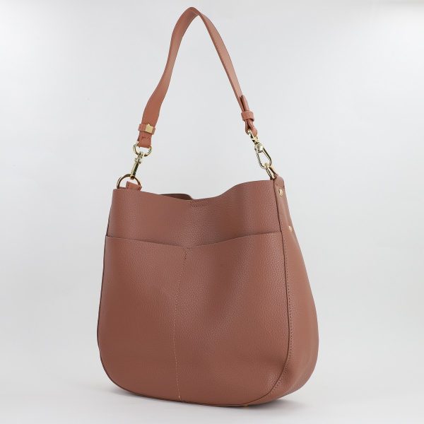 Geantă shopper damă piele ecologică de umar Roz David jones (BS6561CM2307341) 120