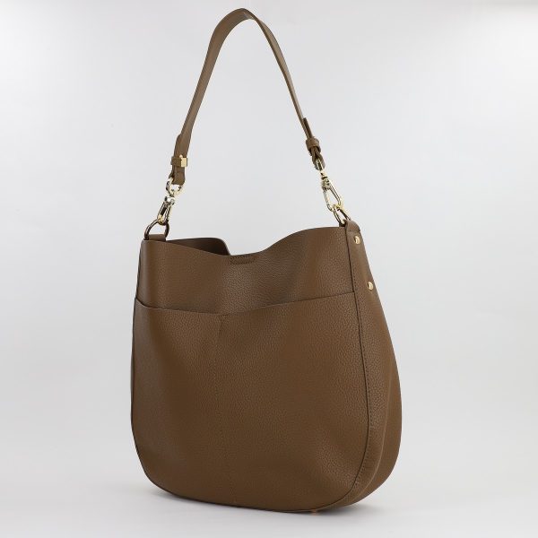 Geantă shopper damă piele ecologică de umar Verde masliniu David jones (BS6561CM2307342) 120