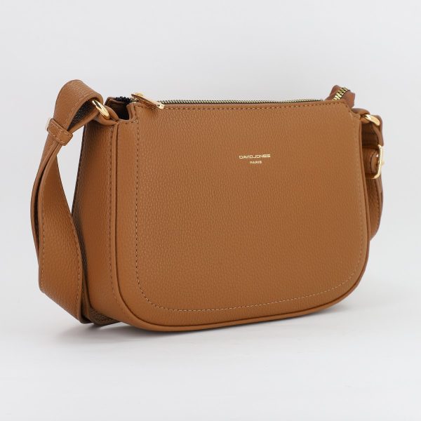 David Jones - Geanta dama casual de umar din piele eco Maro cu un compartiment David Jones BS6708CM2307126