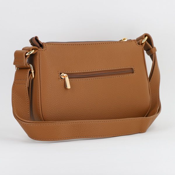 Geanta dama casual de umar din piele eco Maro cu un compartiment David Jones BS6708CM2307126 122