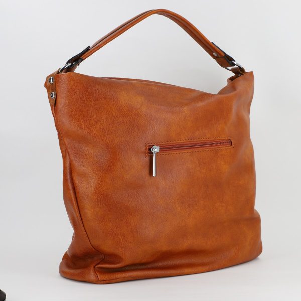 Geanta femei shopper piele ecologica maro cu doua compartimente Paolo Bags BS577PB2307277 121