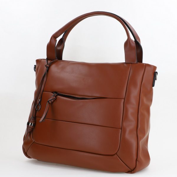 Geanta shopper dama piele ecologica Maro inchis cu doua compartimente MariaC BS449MC2307296 120