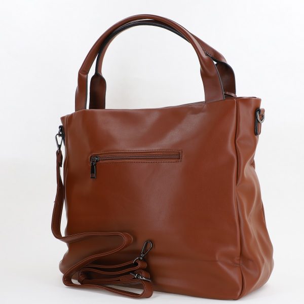 Geanta shopper dama piele ecologica Maro inchis cu doua compartimente MariaC BS449MC2307296 121