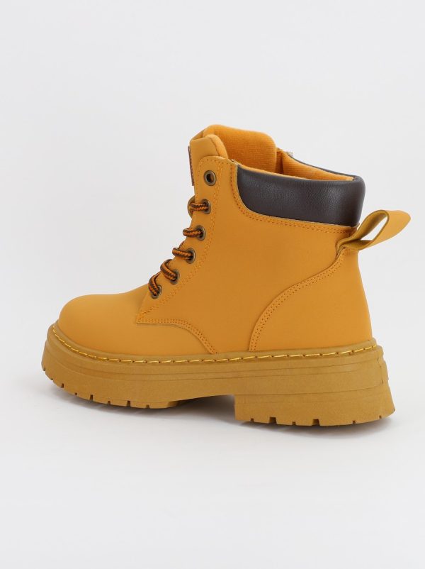 Ghete dama culoare maro camel(BS218EV2307100) 121