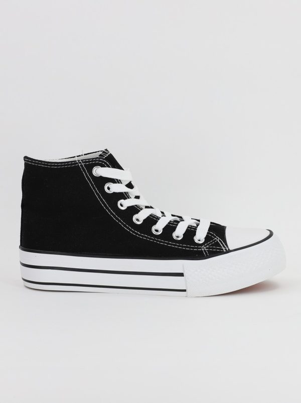 Pantofi Sport Dama Tip Teniși înalți Negru BS308A2307152 122