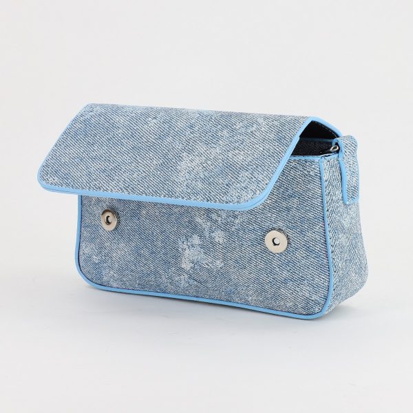 Poseta Femei Casual din Piele Ecologica denim albastru un Compartiment - BS6791G2308214 119