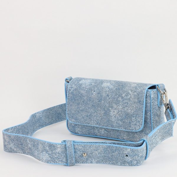 Poseta Femei Casual din Piele Ecologica denim albastru un Compartiment - BS6791G2308214 121
