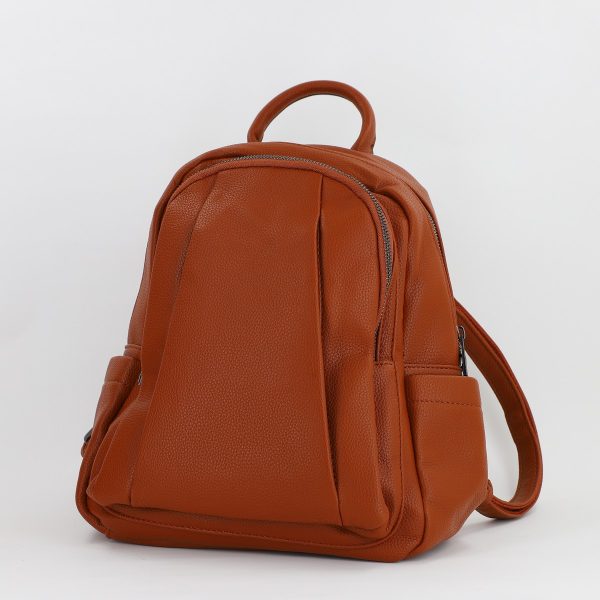 Rucsac dama piele ecologica cu buzunare laterale Maro MariaC BS434MC2307247 122