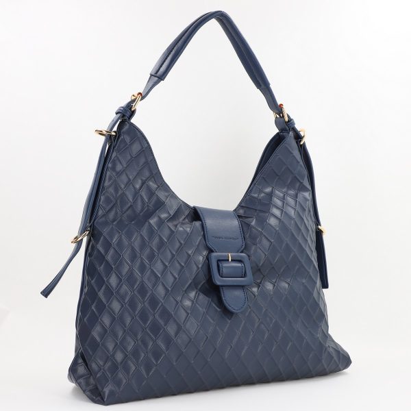 David Jones - Geanta dama shopper piele ecologica bleumarin David Jones BS7022DJ2309903