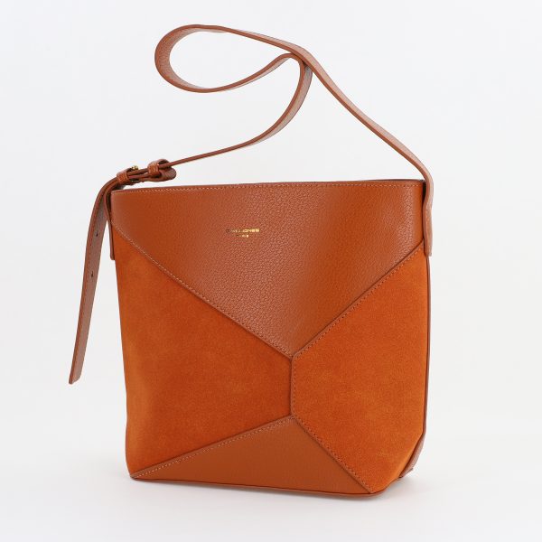 David Jones - Geanta casual femei tip postas din piele ecologica Maro David Jones (BS7002DJ2309386)