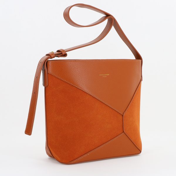 Geanta casual femei tip postas din piele ecologica Maro David Jones (BS7002DJ2309386) 120