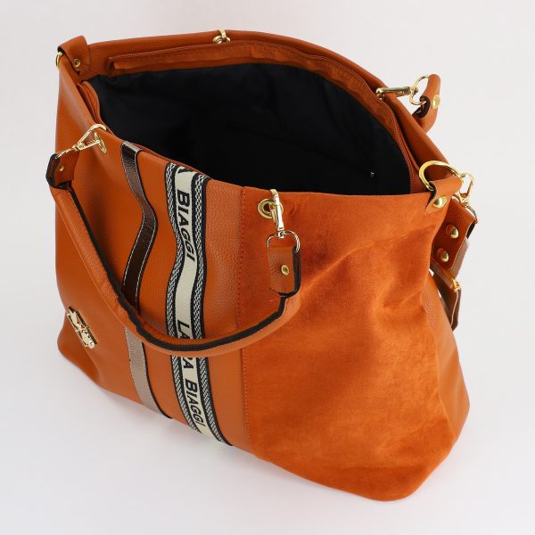 Geanta Dama Shopper Piele Ecologica Maro Bretea de Umar Laura Biaggi BS225SH23090353 121