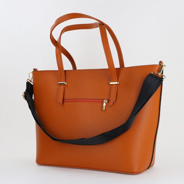 Geanta Dama Shopper Piele Ecologica Maro cu Bretea de Umar Laura Biaggi BS274JS2309372 120