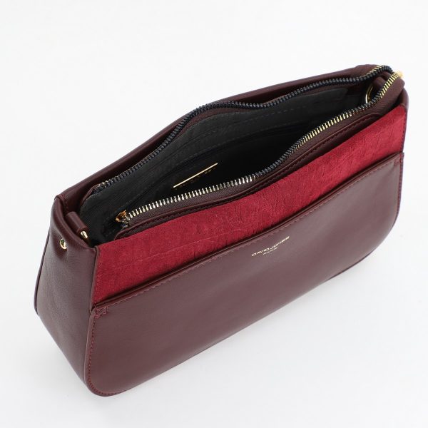 Poseta Casual Femei Din Piele Ecologica Bordo David Jones BS6736CM23090015 119
