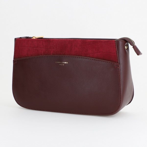 David Jones - Poseta Casual Femei Din Piele Ecologica Bordo David Jones BS6736CM23090015