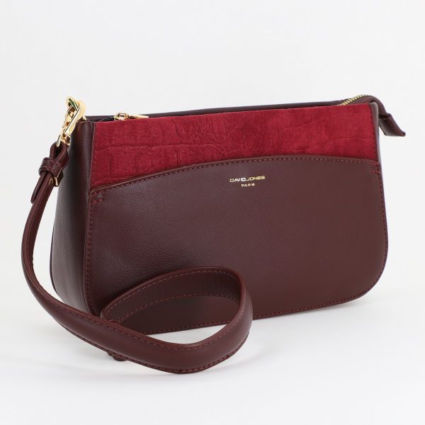Poseta Casual Femei Din Piele Ecologica Bordo David Jones BS6736CM23090015 120