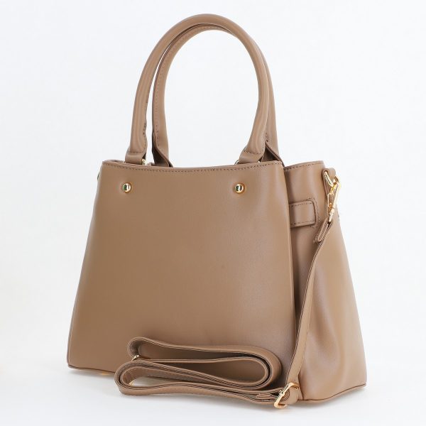 Poseta dama casual de mana din piele ecologica taupe David Jones (BS6711CM23090025) 121