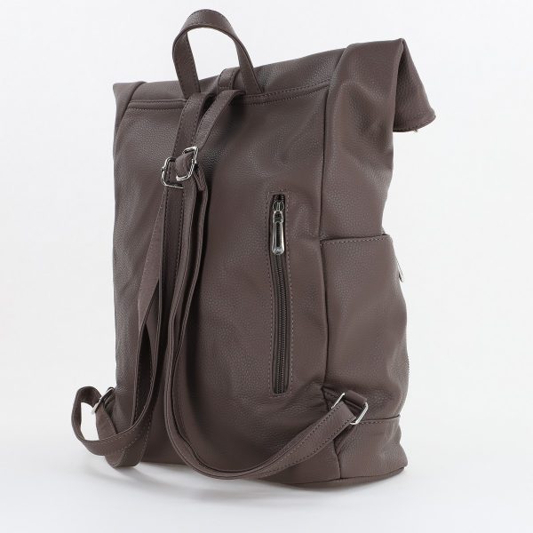 Rucsac Dama din Piele Ecologica Taupe FloraCO BS6913H2307357 121