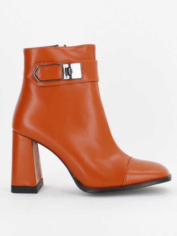 Botine dama din piele ecologică Maro (BS5007BT2310055) 120