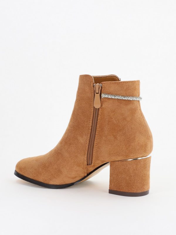 Botine damă din piele ecologică întoarsă Maro (BS2608BO2310074) 122