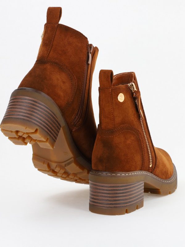 Botine damă din piele ecologică întoarsă Maro (BS2610BO2310097) 119