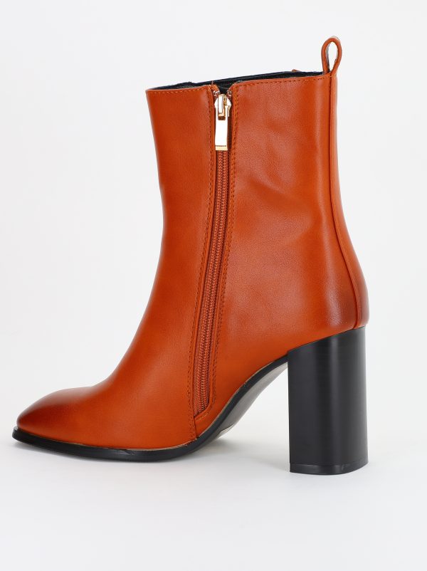 Botine damă din piele ecologică Maro (BS52030BO2310206) 121