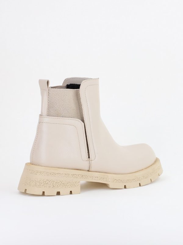 Ghete Damă cu elastic Piele Ecologică culoare bej (BS203BT23111295) 120