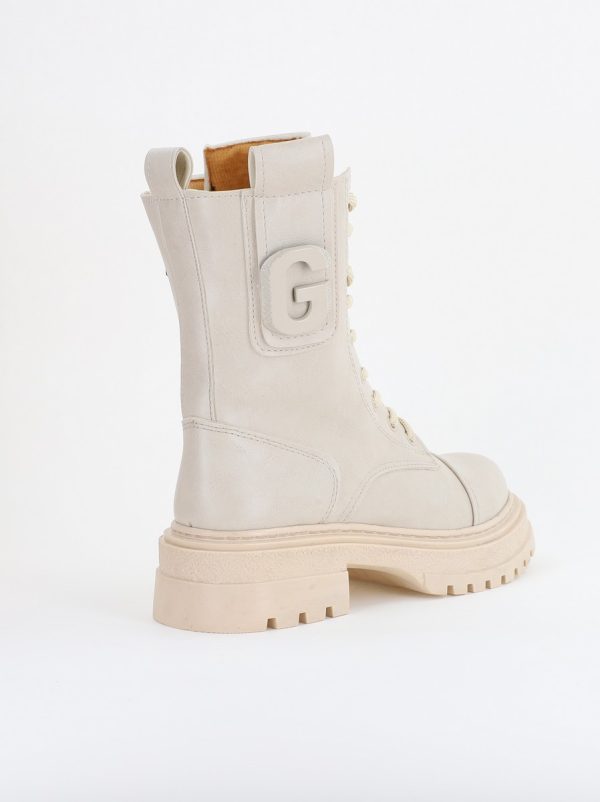 Ghete Dana cu Talpa Groasa Piele Ecologica Bej(BS7010BT2311313) 122