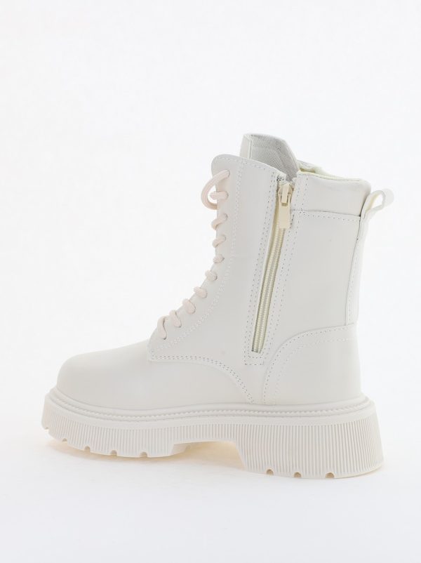 Ghete Femei cu Talpa Groasa Piele Ecologica Bej (BS302BO2310123) 121