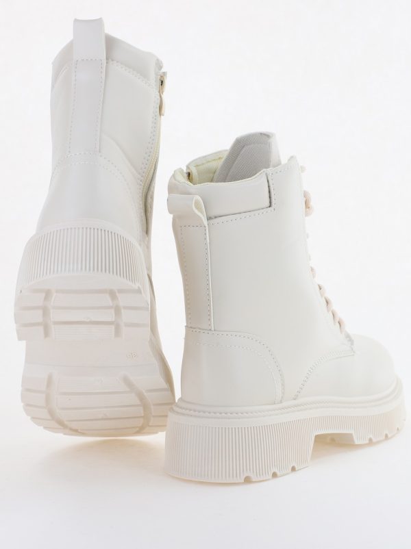 Ghete Femei cu Talpa Groasa Piele Ecologica Bej (BS302BO2310123) 122
