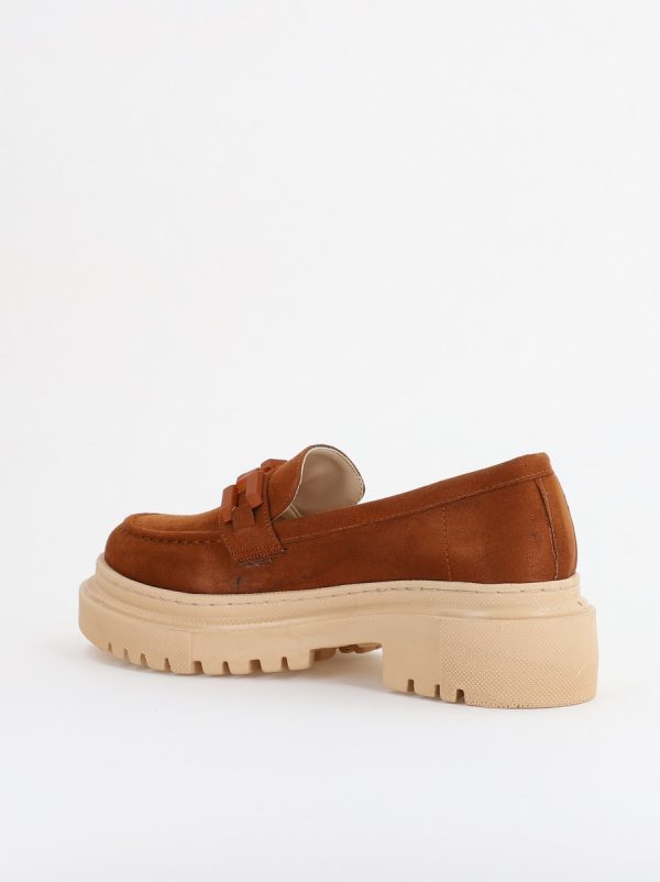 Pantof Dama tapla groasa piele eco intoarsă Maro BS201AY2311323 121