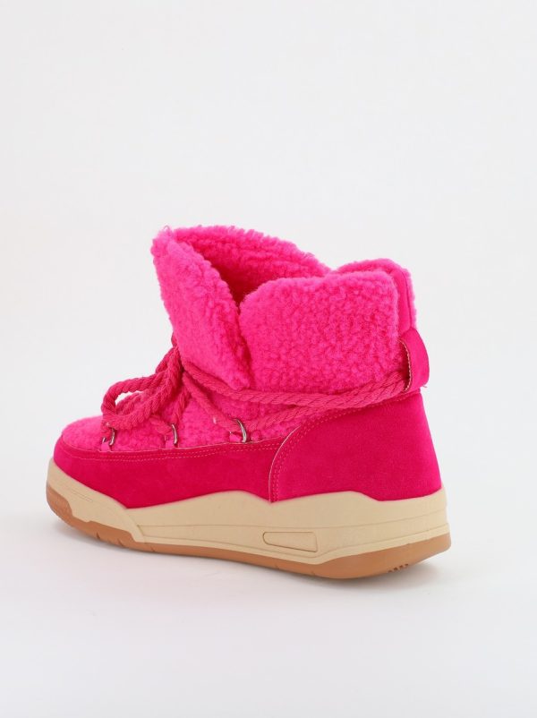 Pantofi sport dama inalti cu blanita fuchsia (BS103Q2310135) 125