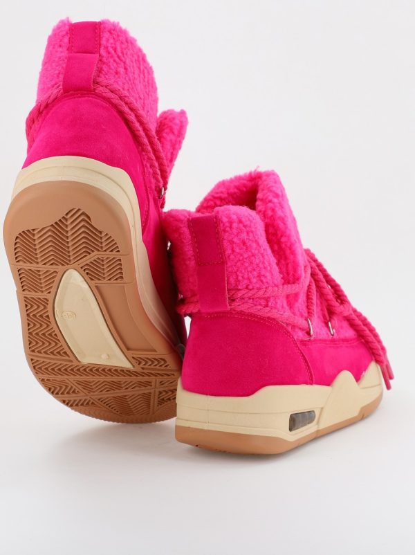 Pantofi sport dama inalti cu blanita fuchsia (BS103Q2310135) 120